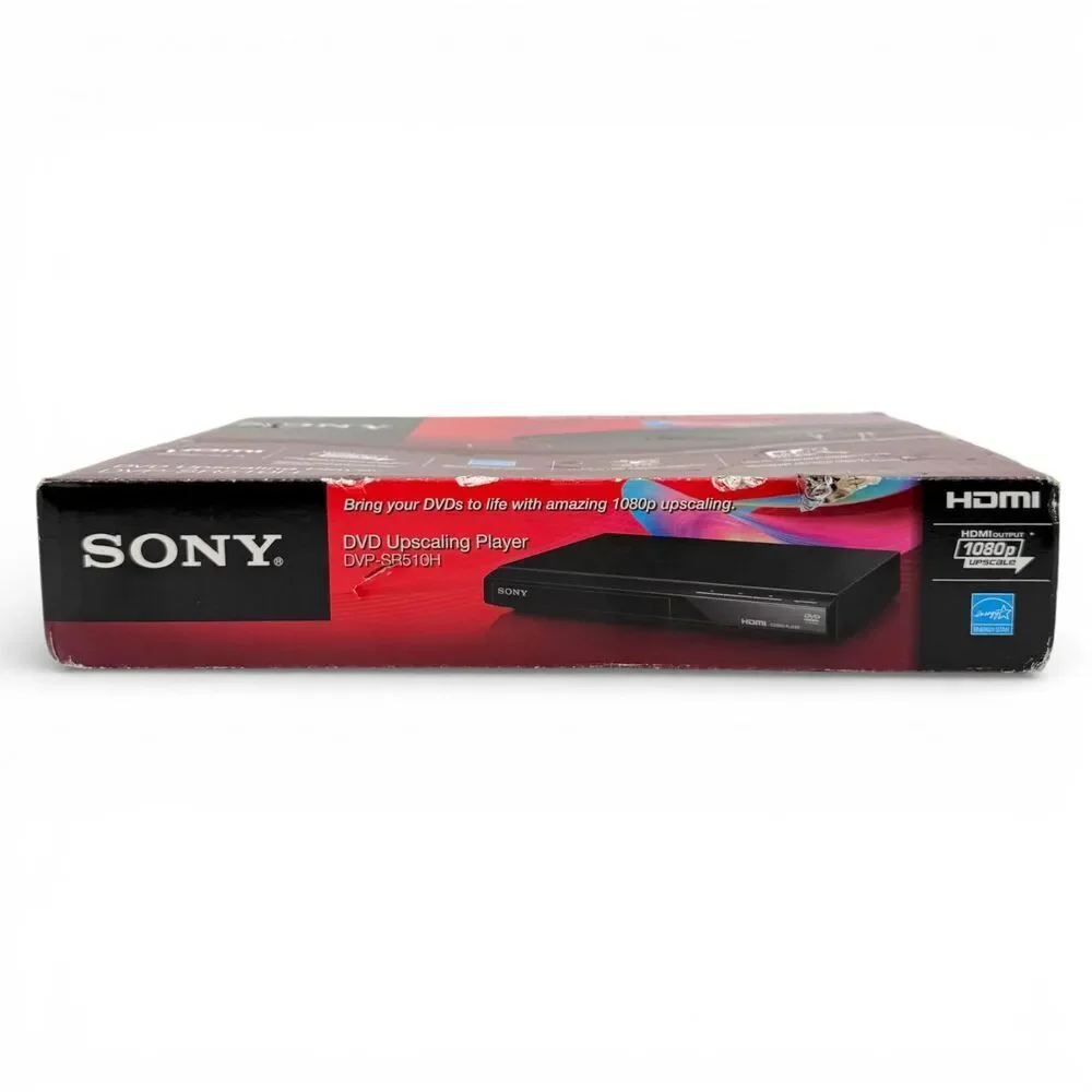 NEW Sealed Box Sony DVD 1080P Upscaling Player DVP-SR510H